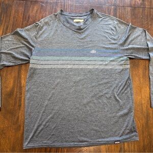 Patagonia Men's L/S Blue Stripe Cap Cool Shirt